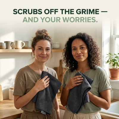 EvidenteCloth XXL (60x40cm) – Streak-Free Cleaning With Just Water