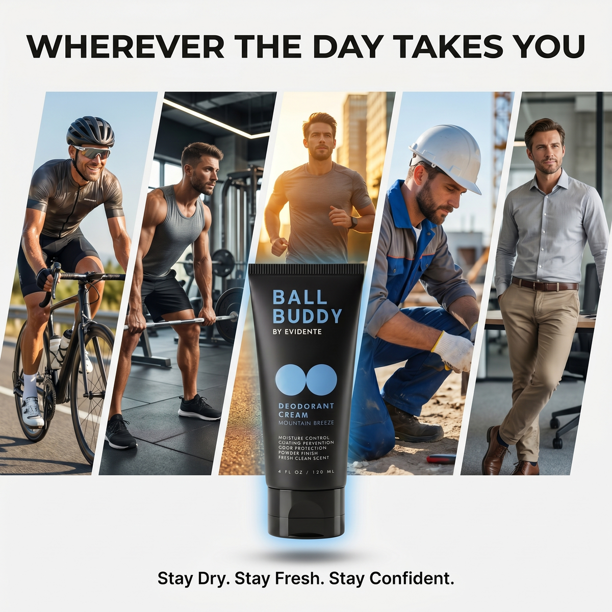 Below The Belt Deodorant Cream