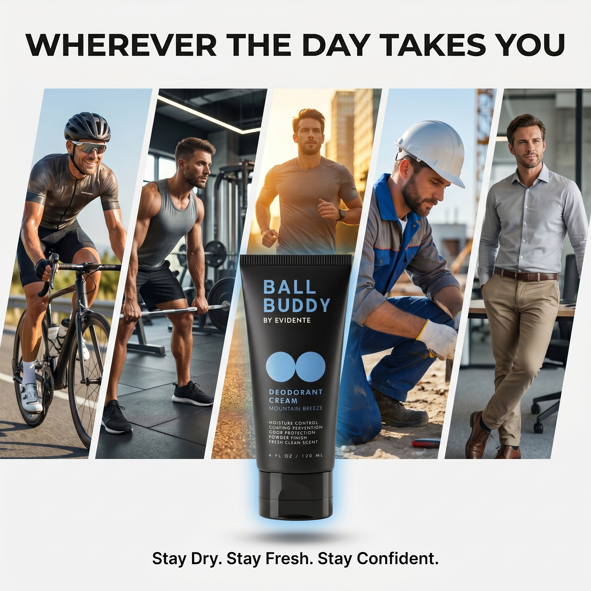 Below The Belt Deodorant Cream