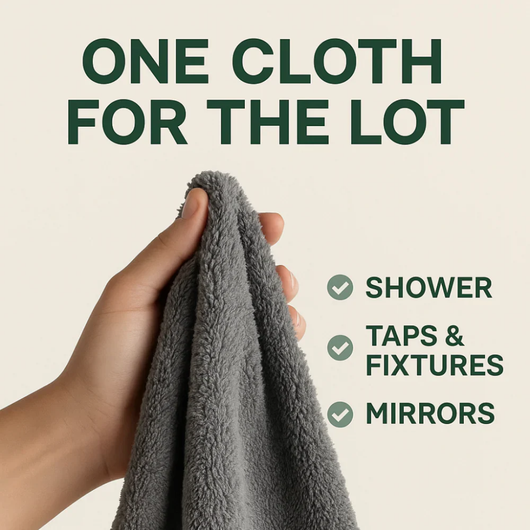 EvidenteCloth XXL (60x40cm) – Streak-Free Cleaning With Just Water