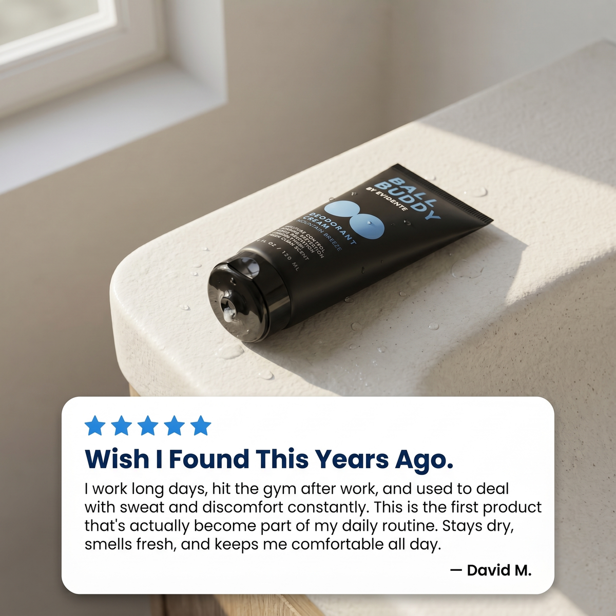 Below The Belt Deodorant Cream
